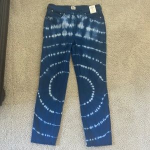 Tie Dye J. Crew jeans